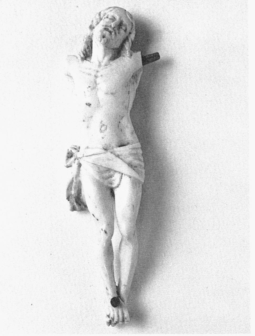 Cristo crocifisso (crocifisso) - bottega italiana (ultimo quarto sec. XVII)