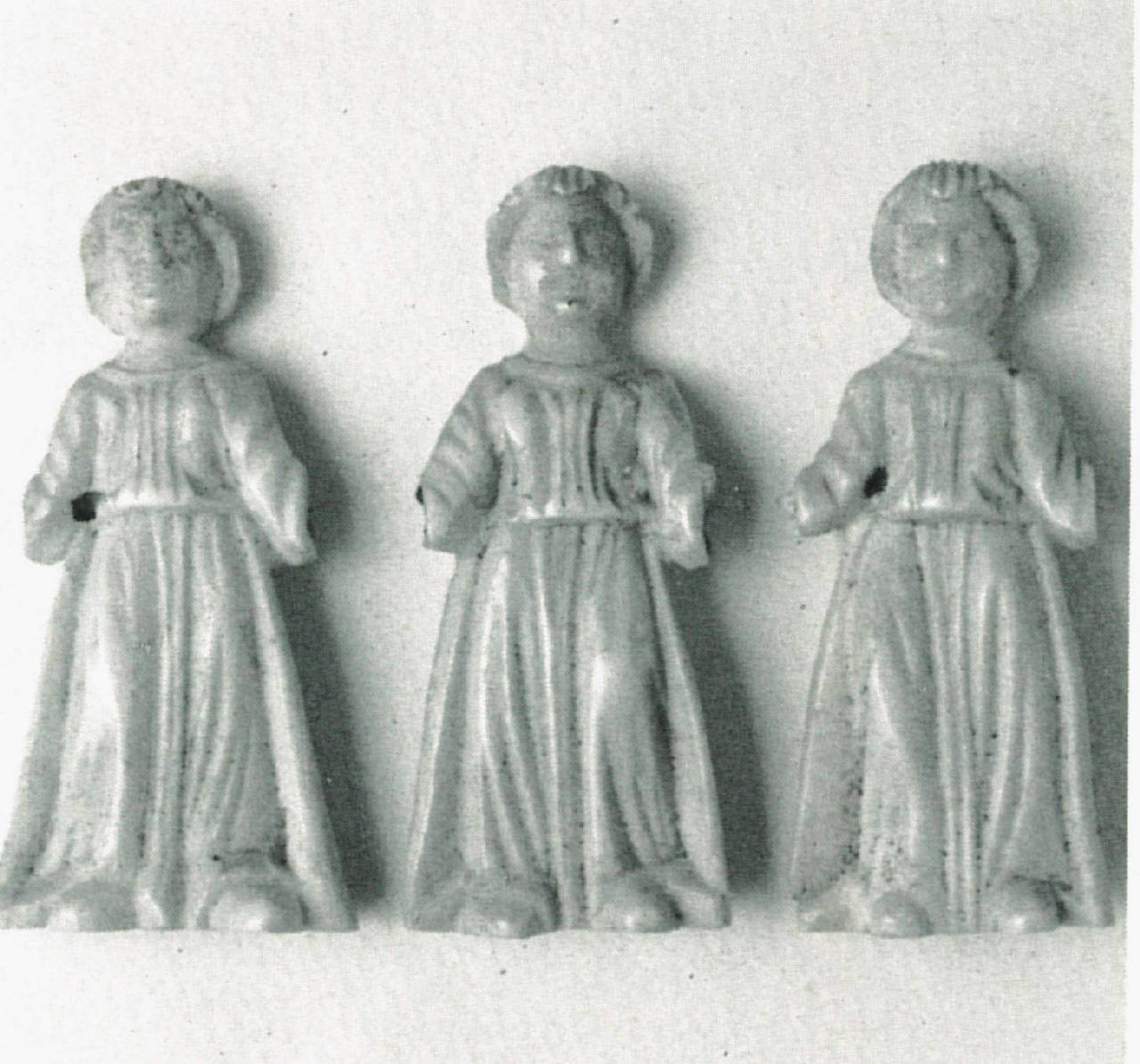 bambini (?) (statuetta) - bottega italiana (ultimo quarto sec. XVII)