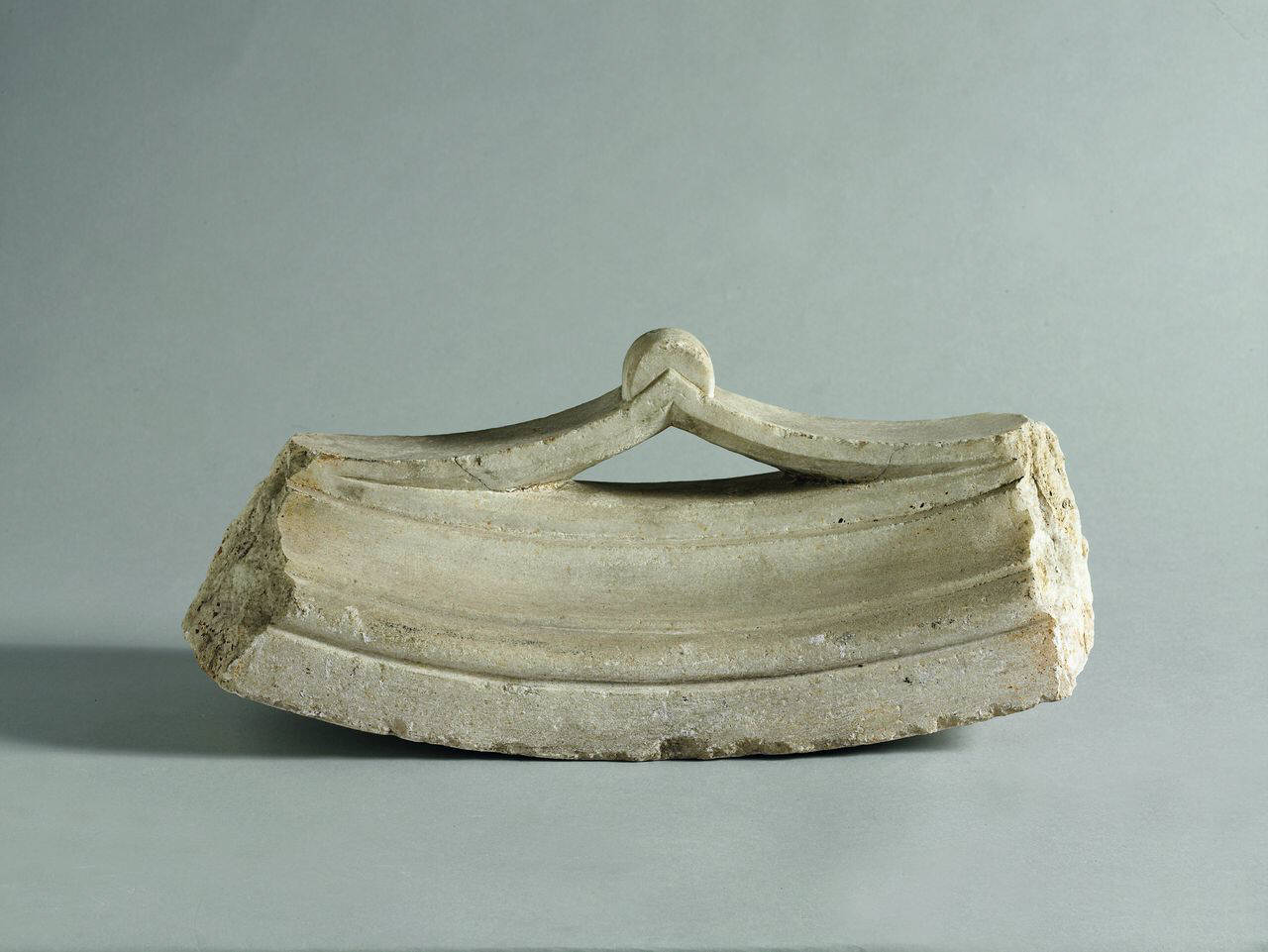 Parte di rosone, lobato (rosone?, parte di) di Scultore - ambito lombardo (sec. XIV)