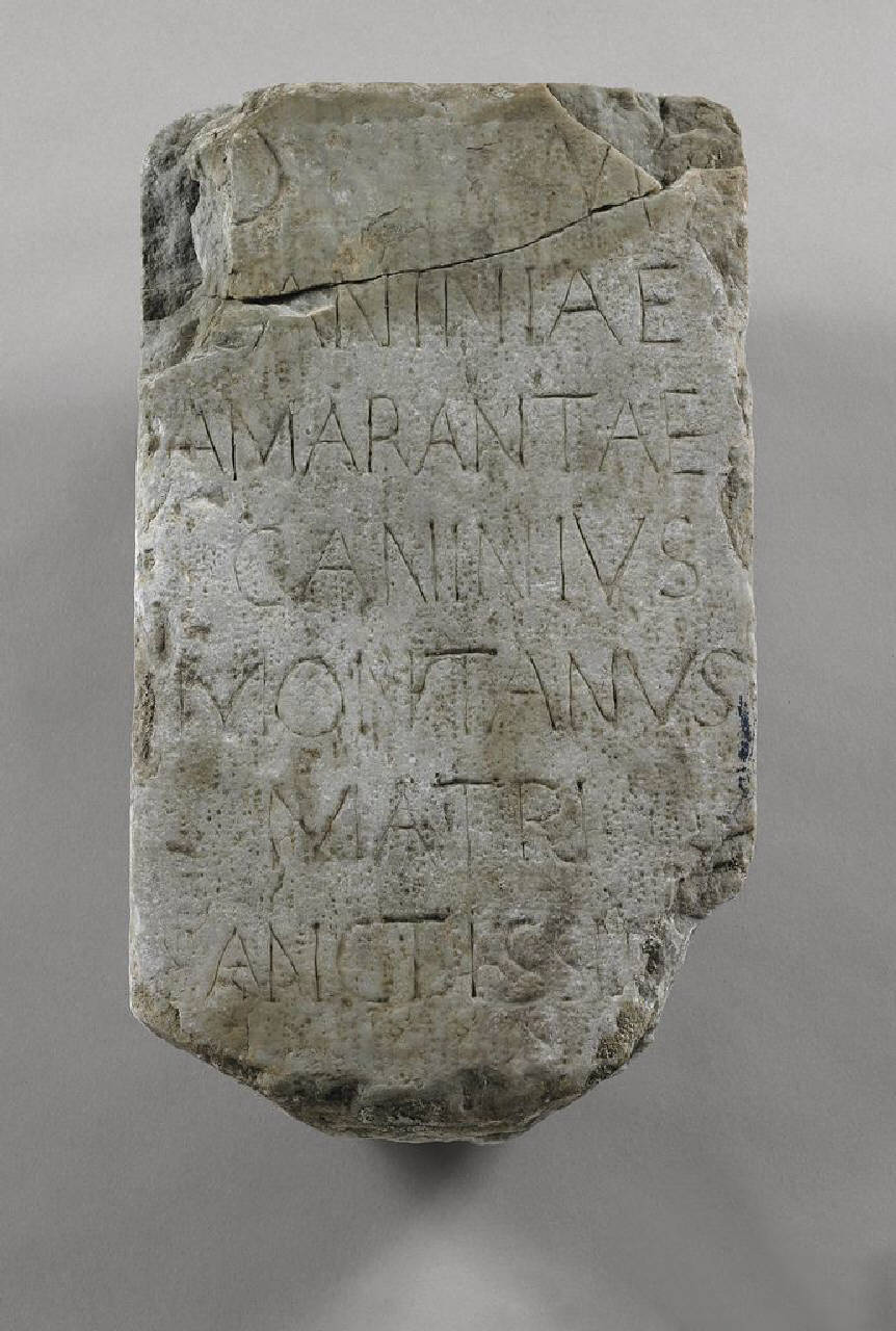 Stele dei Caninii (lastra) di Lapicida - ambito comasco (seconda metà sec. XVII)