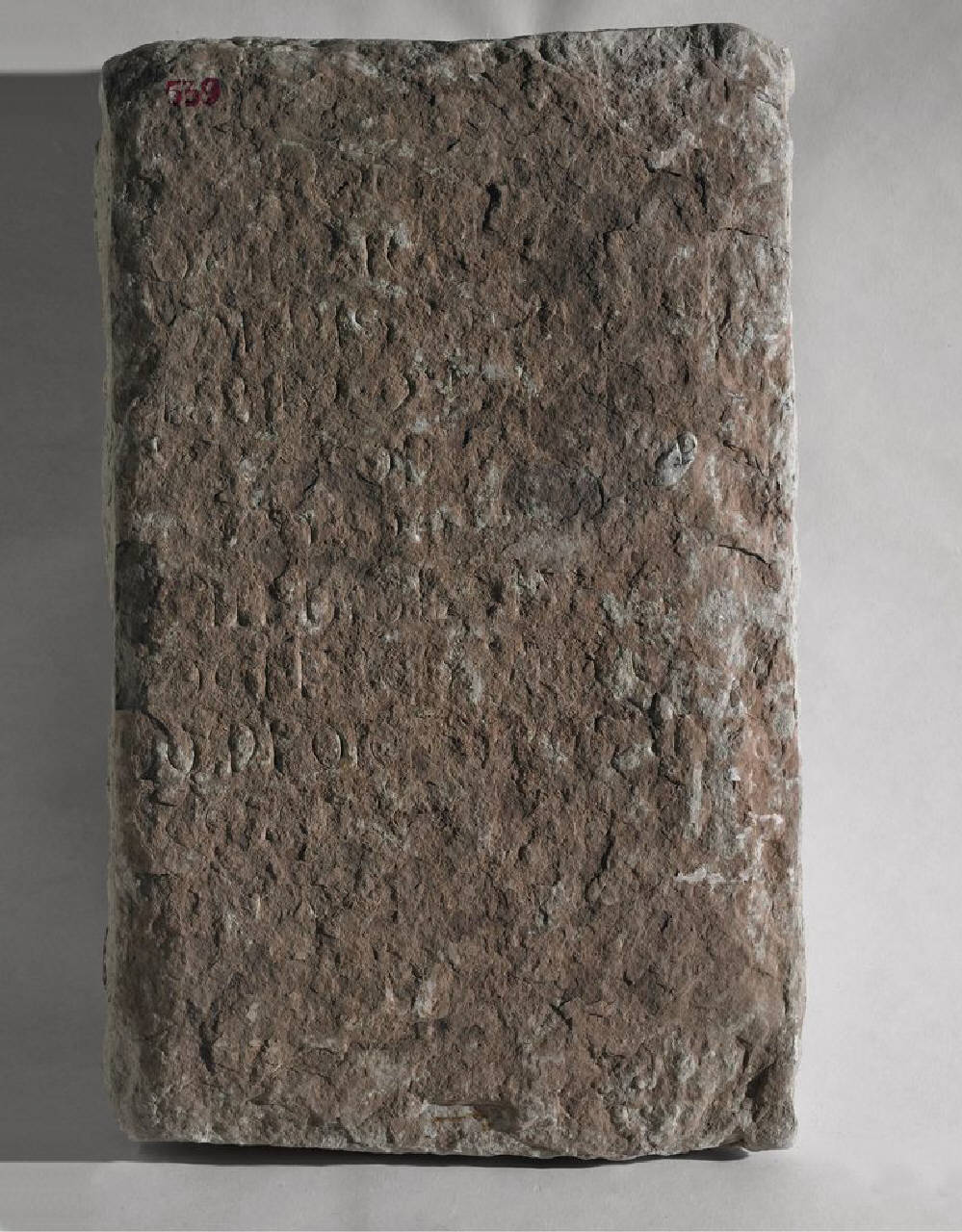 Plinto con iscrizione da casa Rabia? (Rubia) (plinto) di Scultore - ambito lombardo (primo quarto sec. XVI)