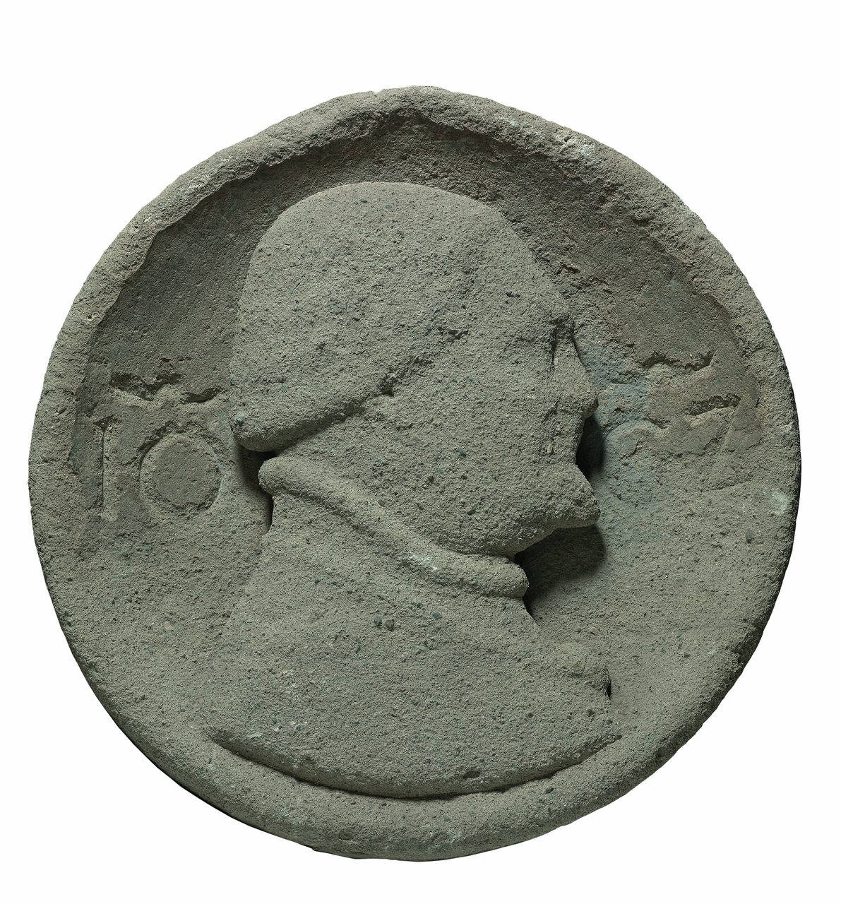 Gian Galeazzo Visconti (Pavia, 1347 ¿ Melegnano,1402) (medaglione) di Scultore - ambito lombardo (ultimo quarto sec. XV)