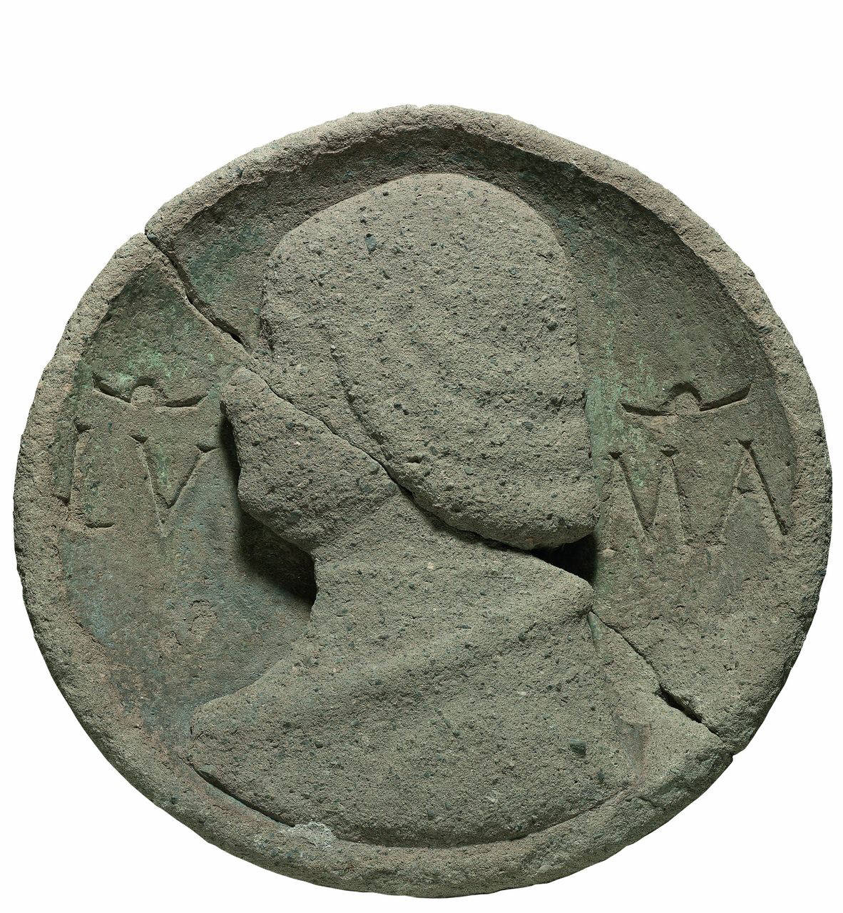 Ludovico Maria Sforza detto il Moro (Vigevano, 1452 ¿ Loches, 1508) (medaglione) di Scultore - ambito lombardo (seconda metà sec. XV)