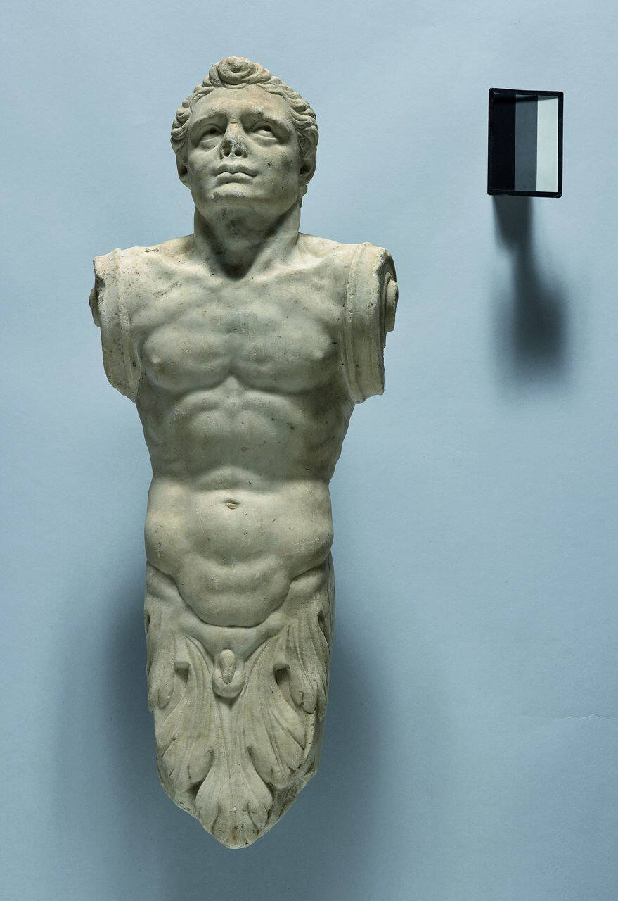 Erma maschile (erma) di Scultore - ambito lombardo (fine/ inizio sec. XVII)