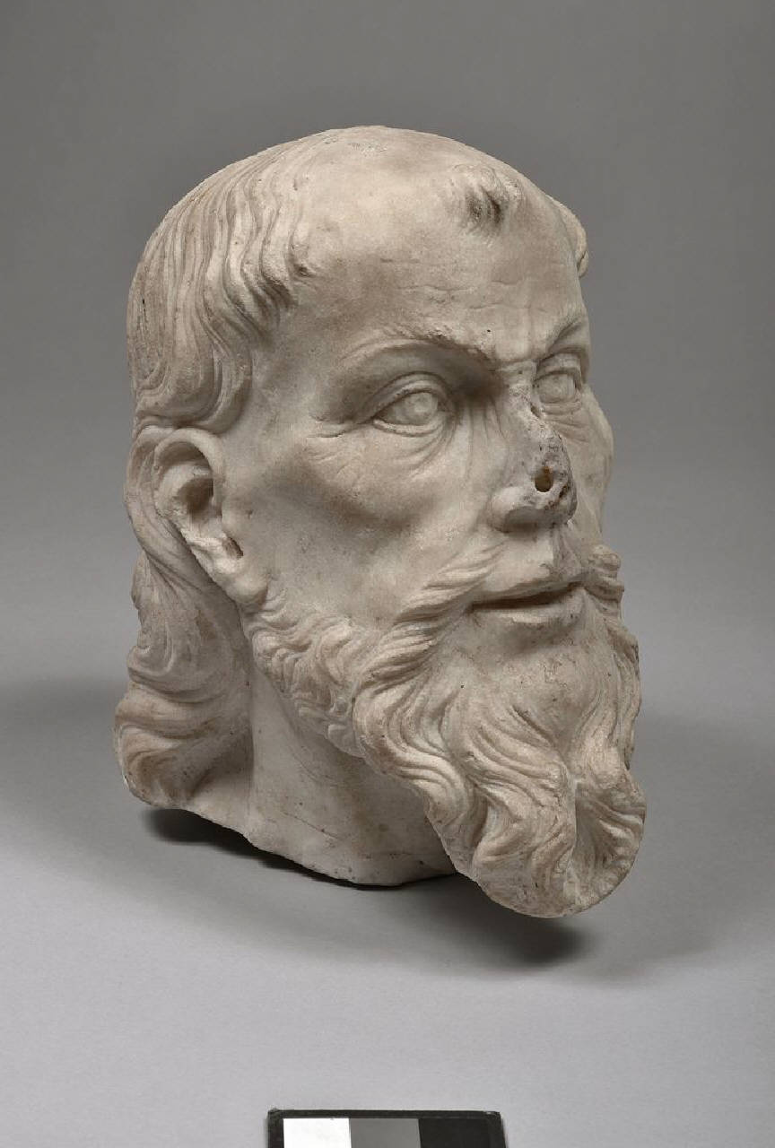 Testa maschile (testa) di Briosco, Benedetto (bottega) (sec. XVI)
