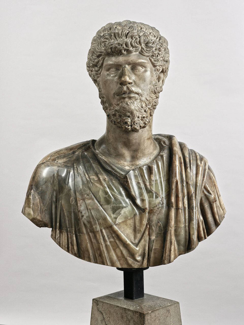 Busto dell'imperatore Lucio Vero(Roma 130 - Altino 169) (busto) di Scultore - ambito lombardo (fine/ inizio sec. XVI)