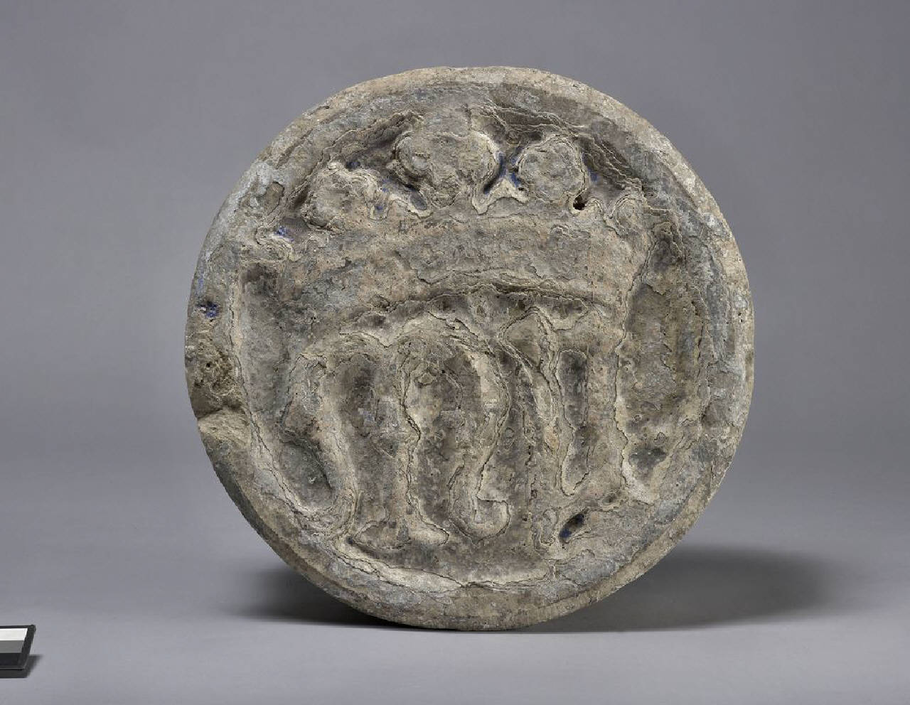 Chiave di volta con stemma Antonio Missaglia (chiave di volta) di Scultore - ambito lombardo (seconda metà sec. XV)