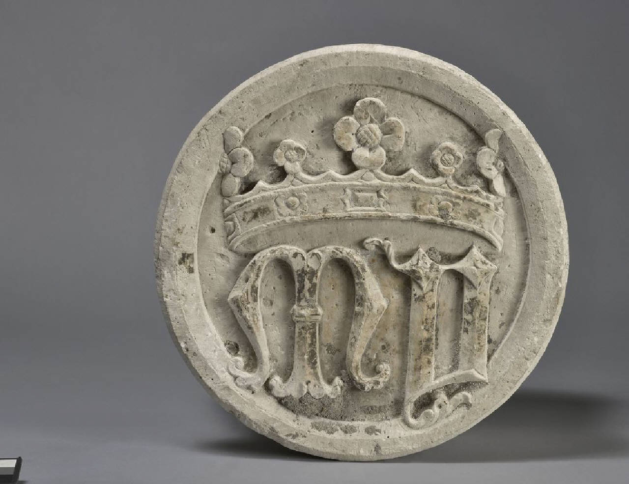 Chiave di volta con impresa di Antonio Missaglia (chiave di volta) di Scultore - ambito lombardo (seconda metà sec. XV)