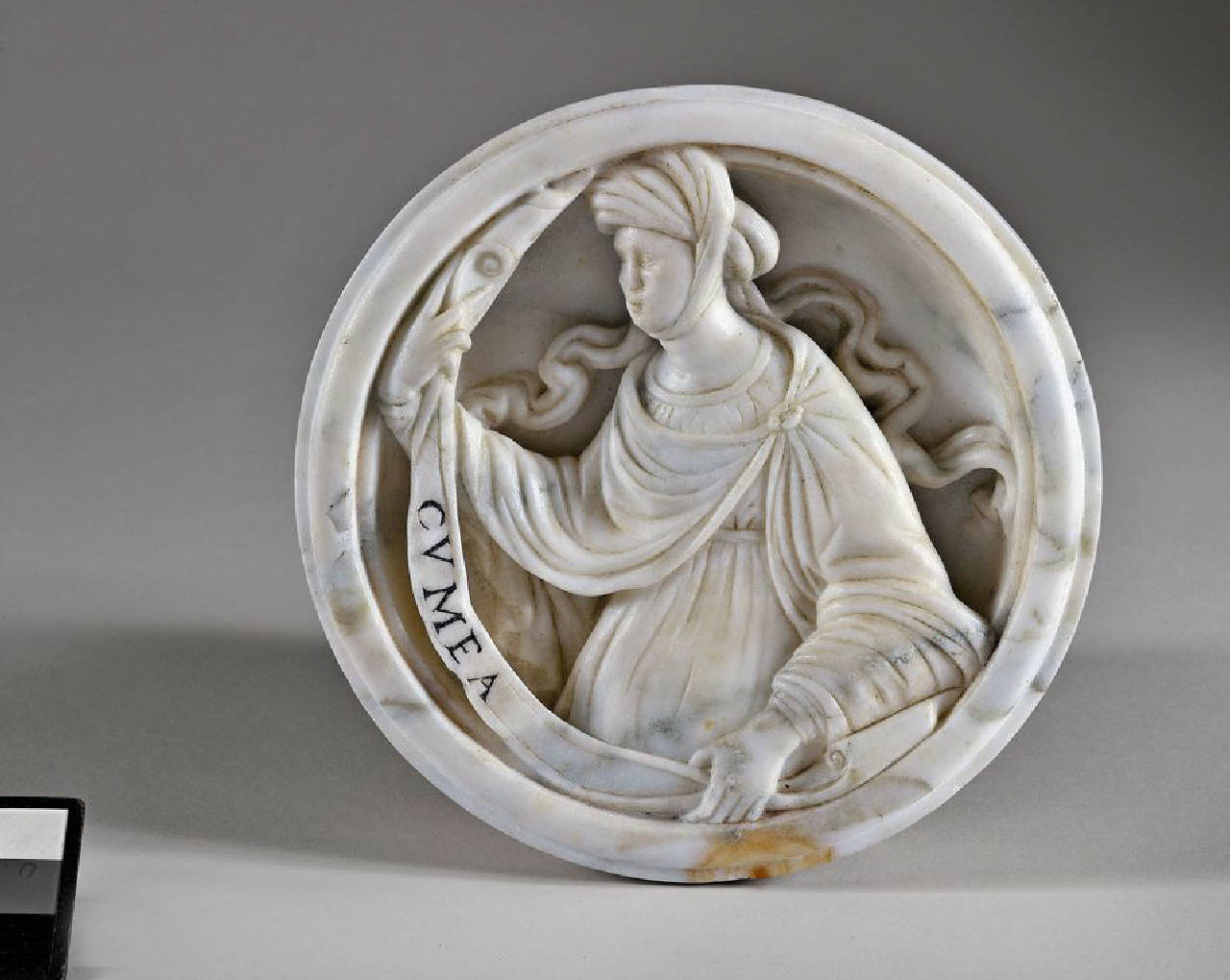 Sibilla Cumea (tondo) di Della Scala, Alessandro (attribuito) (primo quarto sec. XVI)