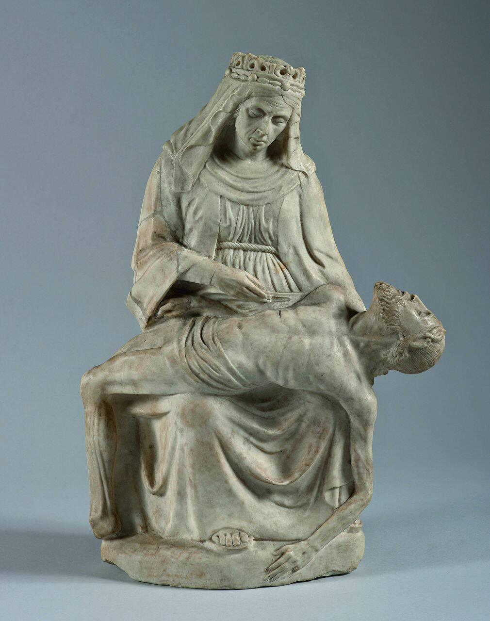 Pietà o Vesperbild (gruppo statuario) di Scultore - ambito lombardo (inizio sec. XV)
