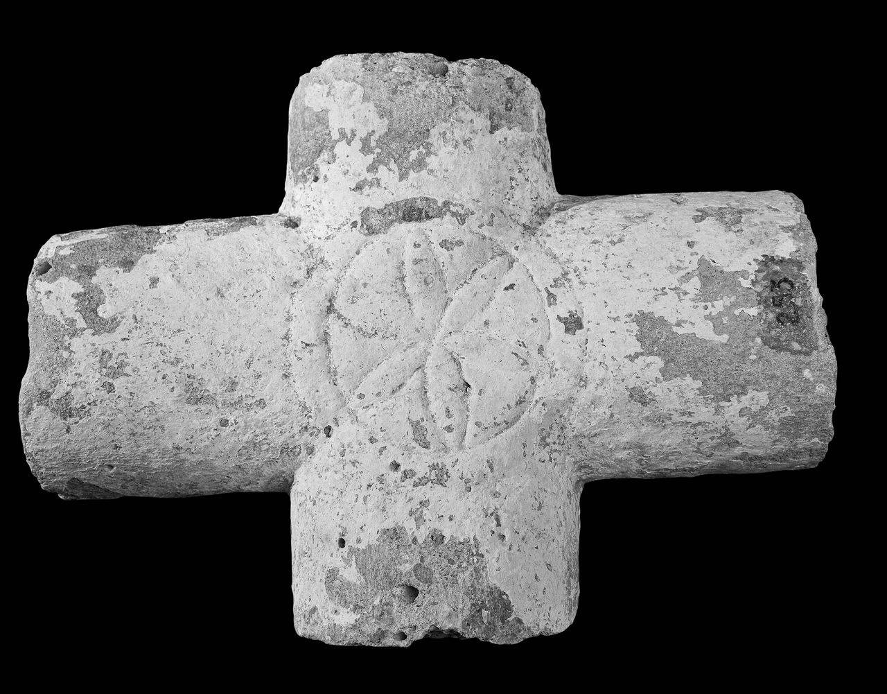 Chiave di volta con stella a sei punte (chiave di volta) di Scultore - ambito lombardo (fine-prima metà sec. XIII sec. XII)