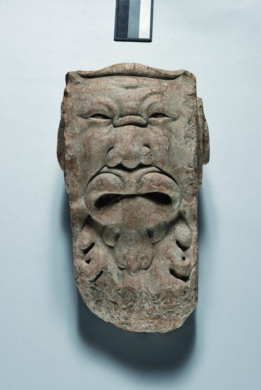 Mensola con mascherone, in pendant (mensola) di Scultore - ambito lombardo (fine/inizio sec. XVI)