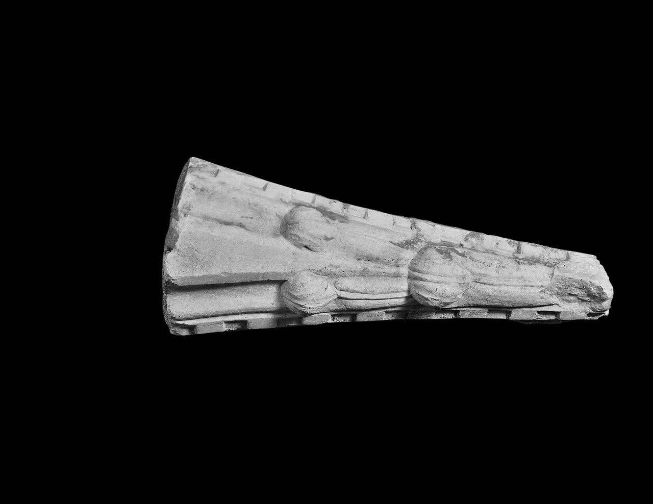 Parte di archivolto da Santa Tecla (archivolto, frammento di) di Scultore - ambito lombardo (fine/ inizio sec. XIII)