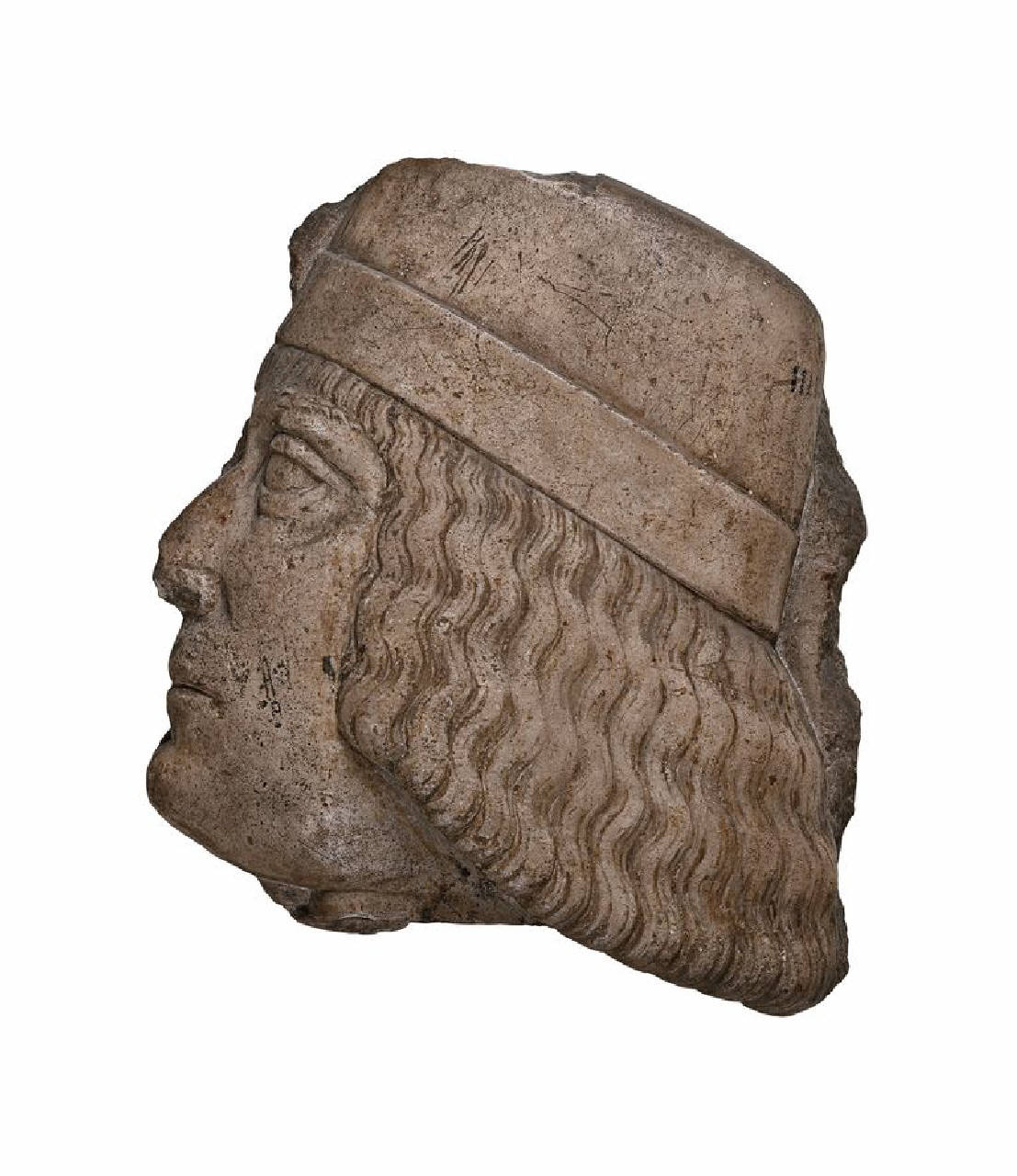 Ludovico Maria Sforza detto il Moro (Vigevano, 1452 ¿ Loches, 1508) (testa, rilievo di) di Scultore - ambito lombardo (ultimo quarto sec. XV)