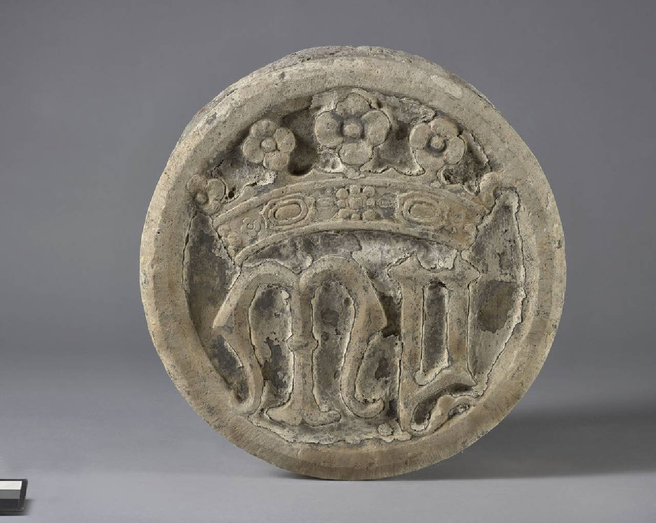 Chiave di volta con stemma Missaglia (chiave di volta) di Scultore - ambito lombardo (seconda metà sec. XV)