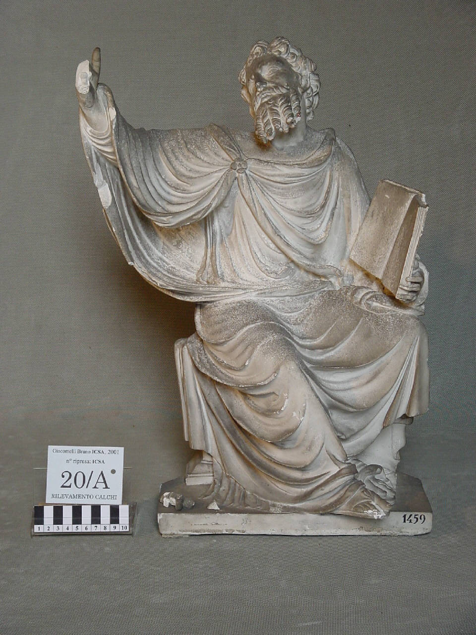 Calco di Apostolo (statua) di Pierotti, Pietro (terzo quarto sec. XIX)