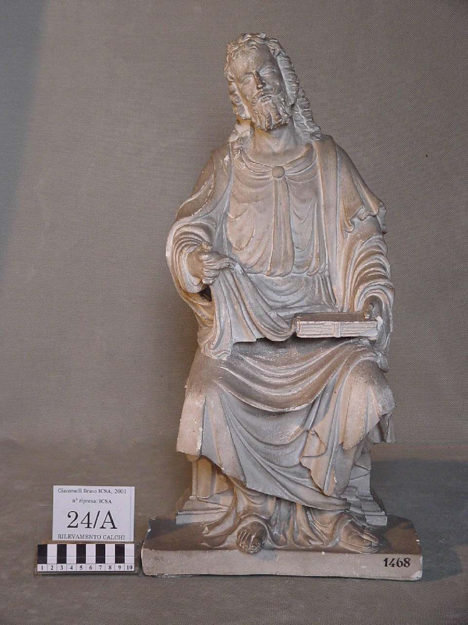 Calco di Apostolo, San Giacomo Minore? (statua) di Pierotti, Pietro (terzo quarto sec. XIX)