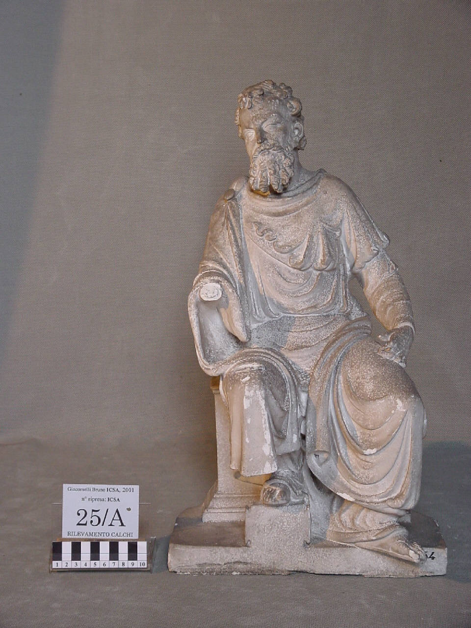 Calco di Apostolo (statua) di Pierotti, Pietro (terzo quarto sec. XIX)
