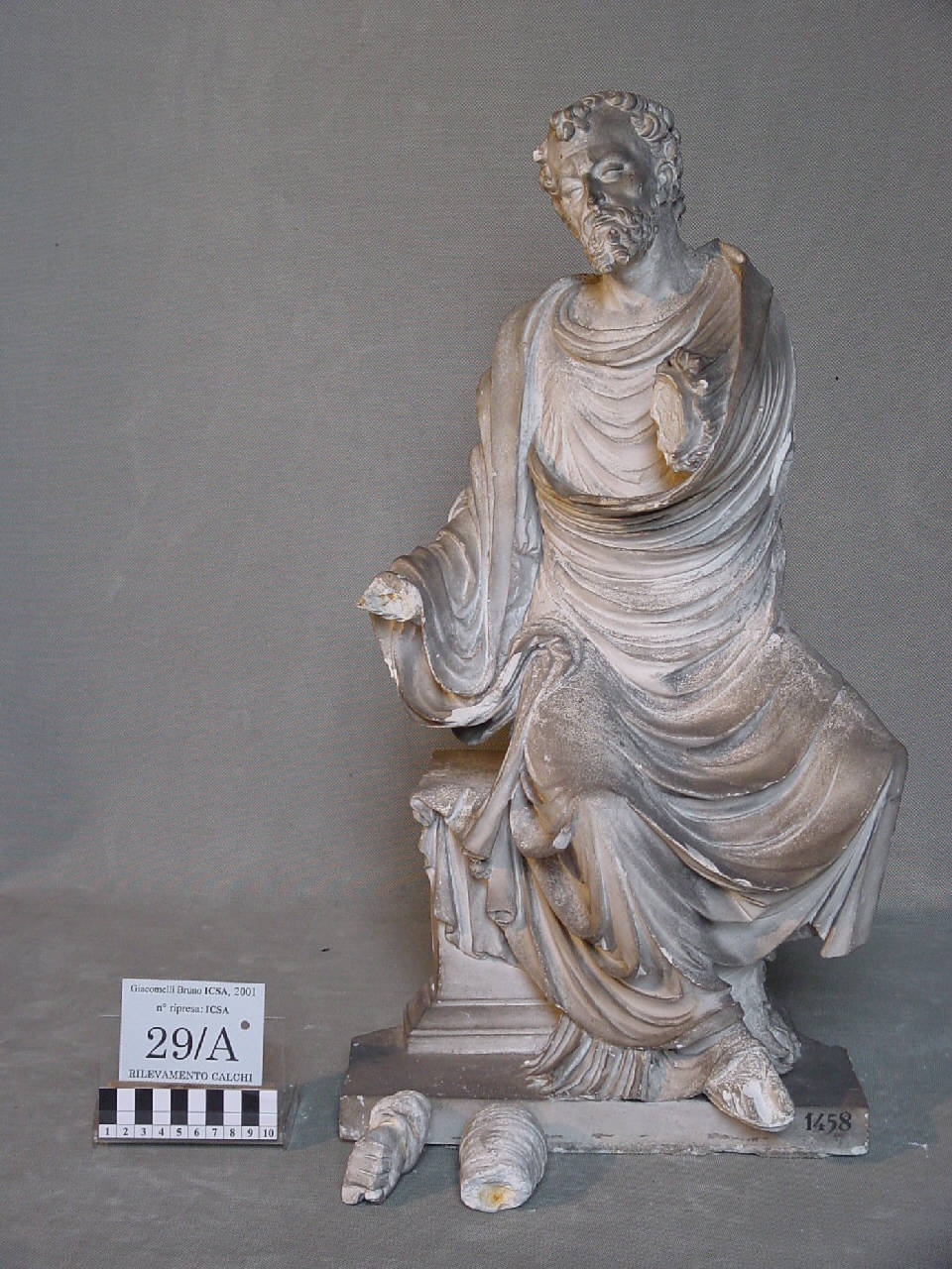 Calco di Apostolo (statua) di Pierotti, Pietro (terzo quarto sec. XIX)