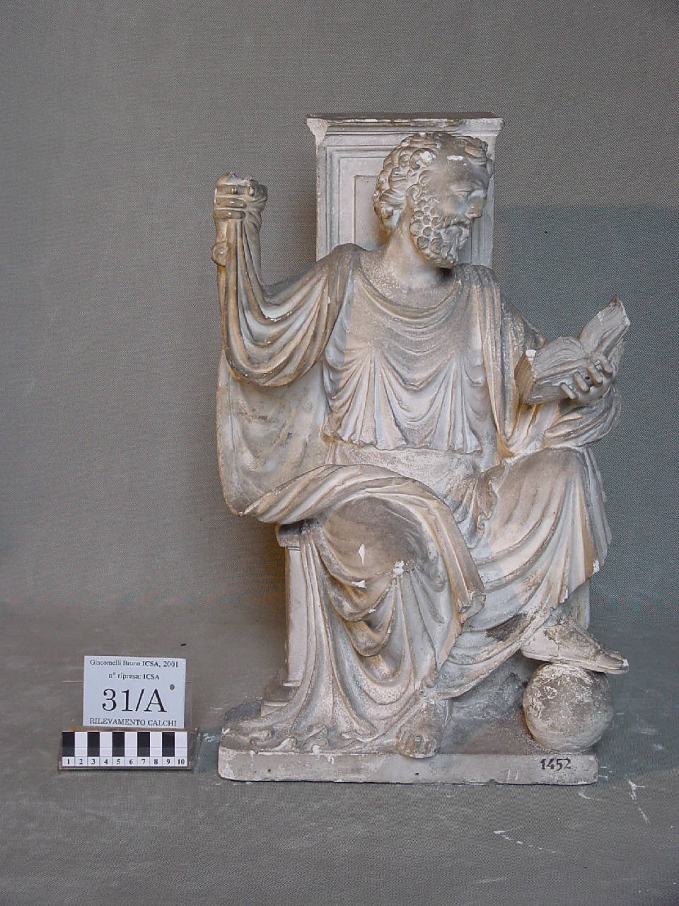 Calco di Apostolo, San Pietro (statua) di Pierotti, Pietro (terzo quarto sec. XIX)