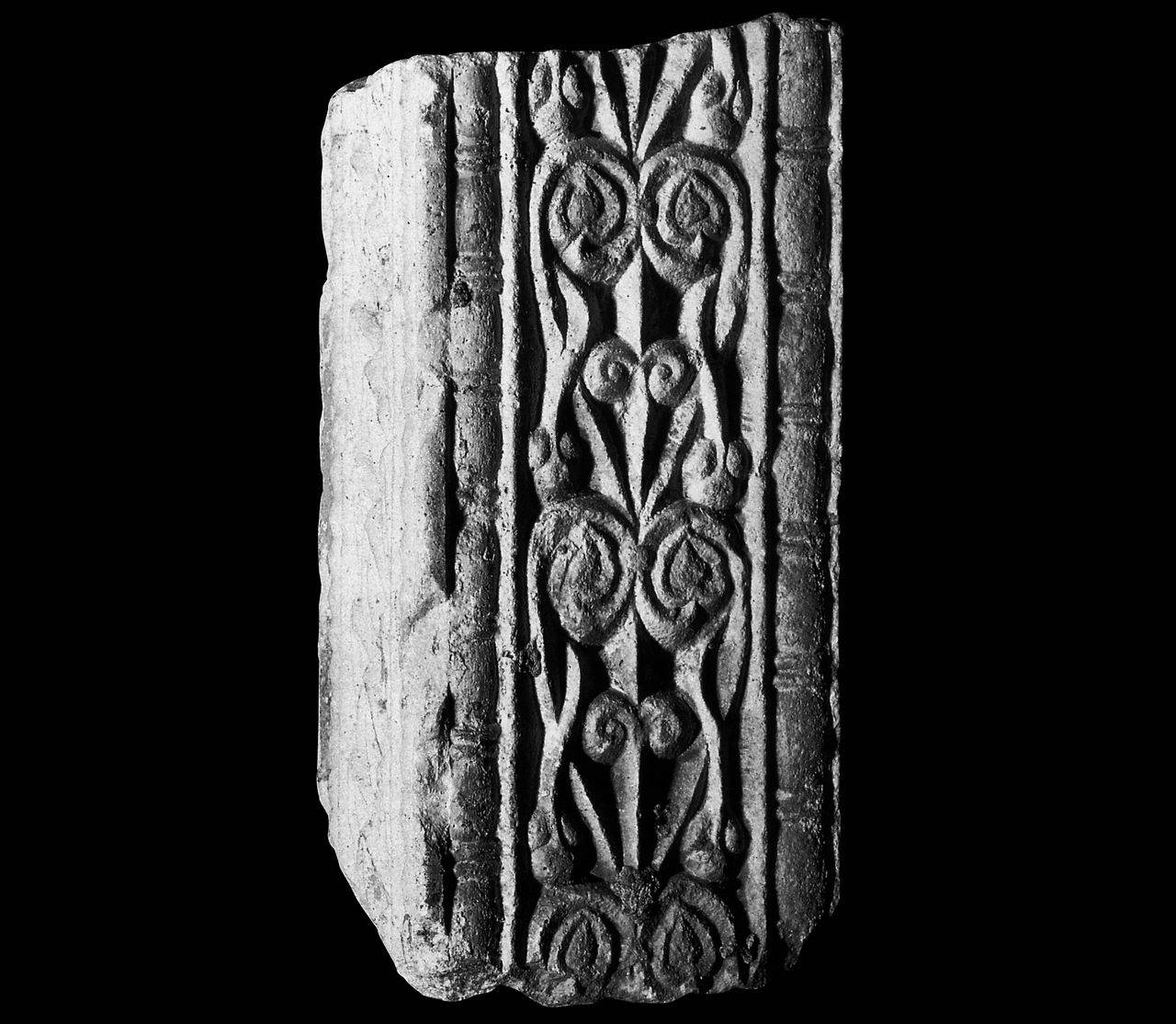 Stipite destro, parte di (stipite, parte di) di Scultore - ambito lombardo (prima metà sec. VIII)