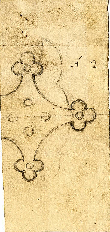 MOTIVO DECORATIVO (disegno) di Bagatti Valsecchi Fausto; Bagatti Valsecchi Giuseppe (secc. XIX/ XX)