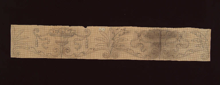 MOTIVO DECORATIVO FITOMORFO v. Motivo decorativo vegetale (disegno) di Bagatti Valsecchi Fausto; Bagatti Valsecchi Giuseppe (secc. XIX/ XX)