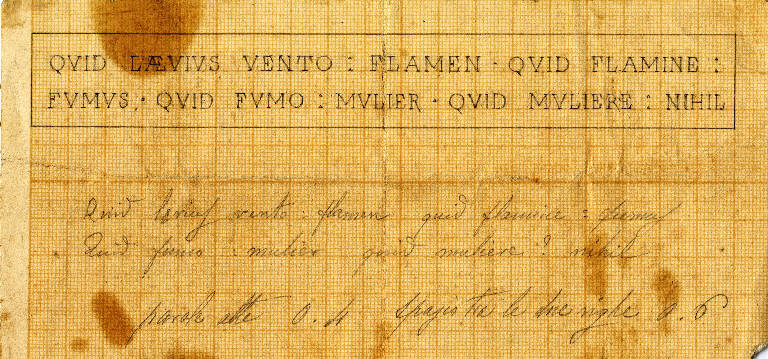 disegno di Bagatti Valsecchi Fausto; Bagatti Valsecchi Giuseppe (secc. XIX/ XX)