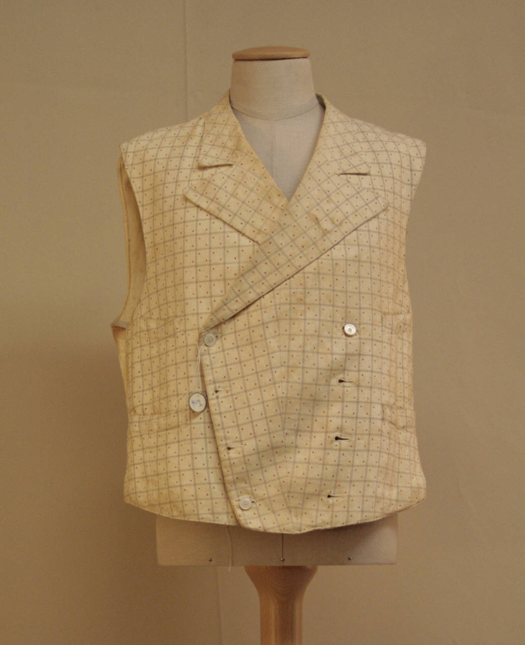 gilè maschile - manifattura italiana (prima metà sec. XX)