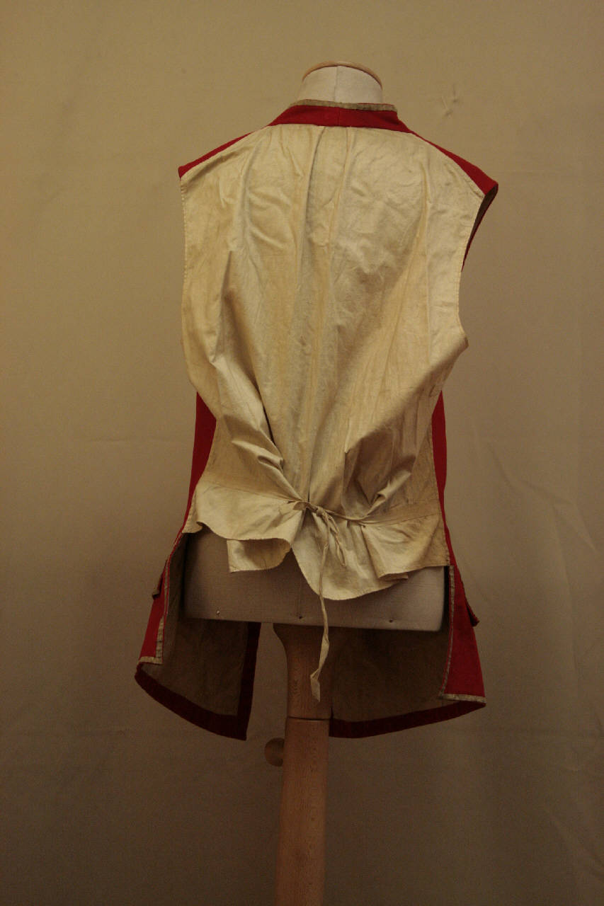 gilè maschile - manifattura italiana (seconda metà sec. XIX)