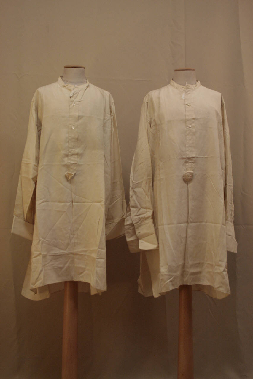camicia maschile - manifattura italiana (fine/ inizio secc. XIX/ XX)