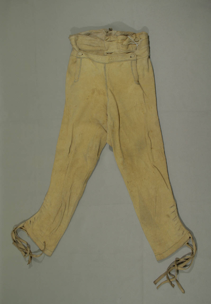 calzoni maschili - manifattura italiana (primo quarto sec. XIX)
