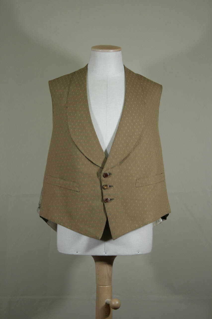 gilè maschile - manifattura italiana (primo quarto sec. XX)
