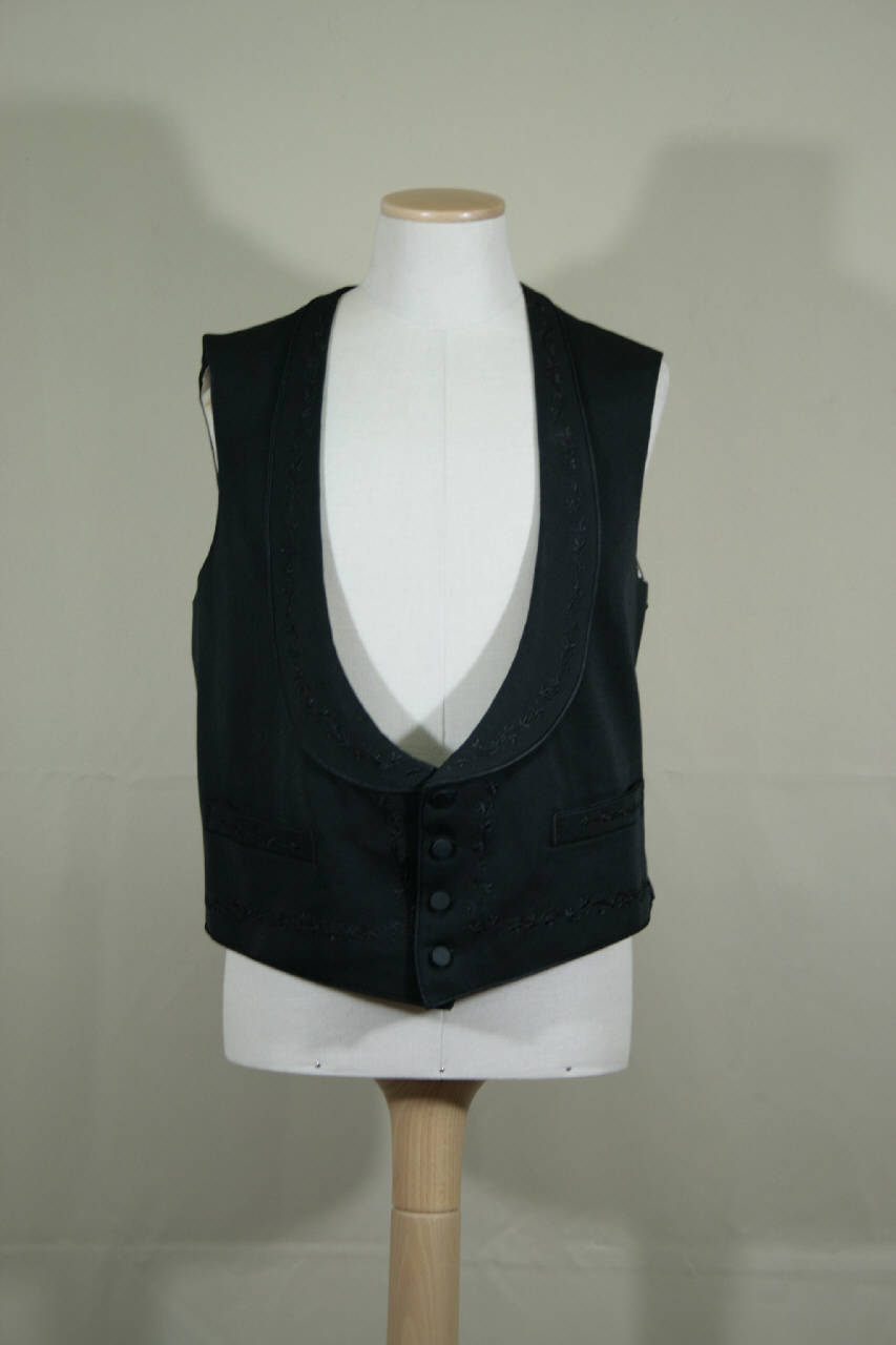 gilè maschile - manifattura italiana (primo quarto sec. XX)