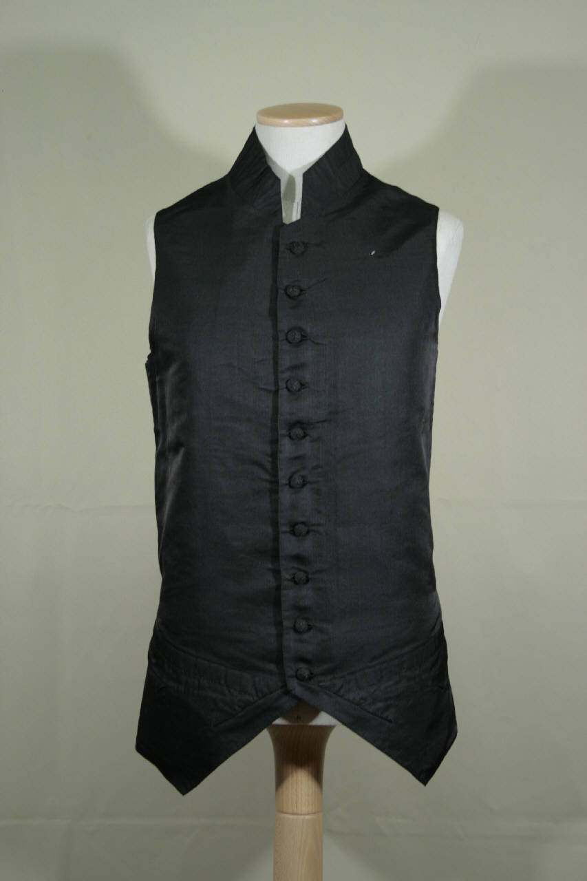 gilè maschile - manifattura italiana (seconda metà sec. XIX)