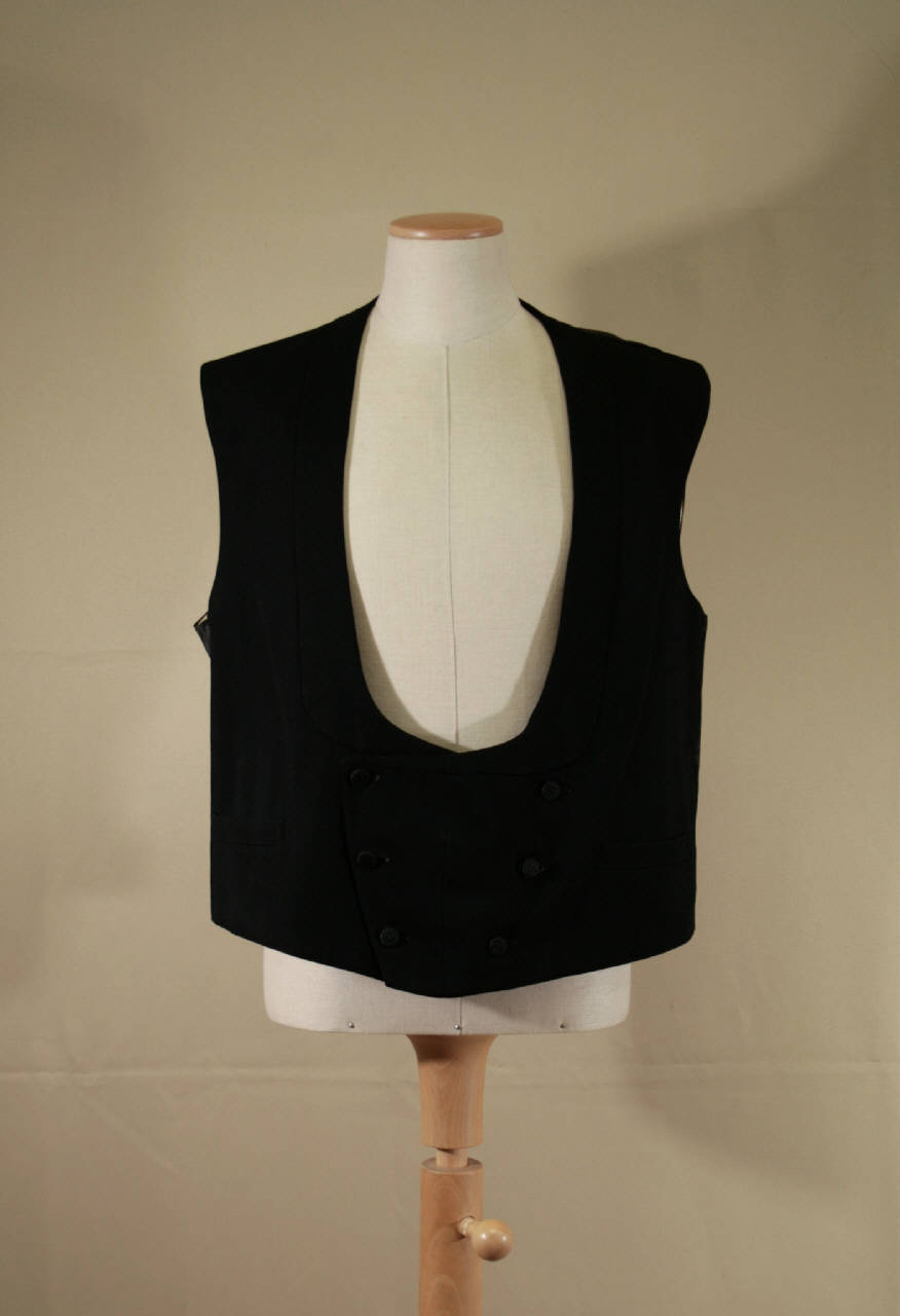 gilè maschile - manifattura italiana (primo quarto sec. XX)