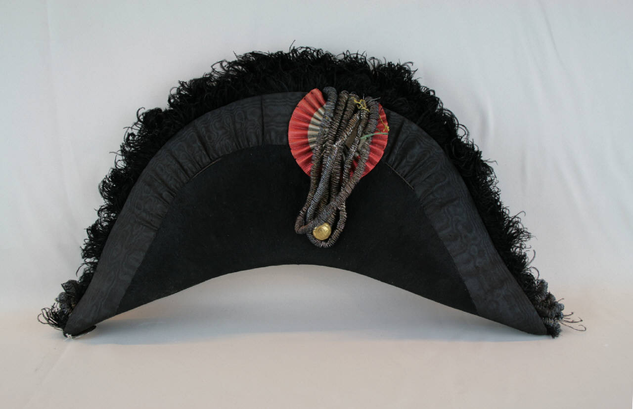 cappello maschile - manifattura italiana (primo quarto sec. XIX)