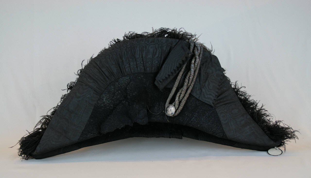 cappello maschile - manifattura italiana (prima metà sec. XIX)