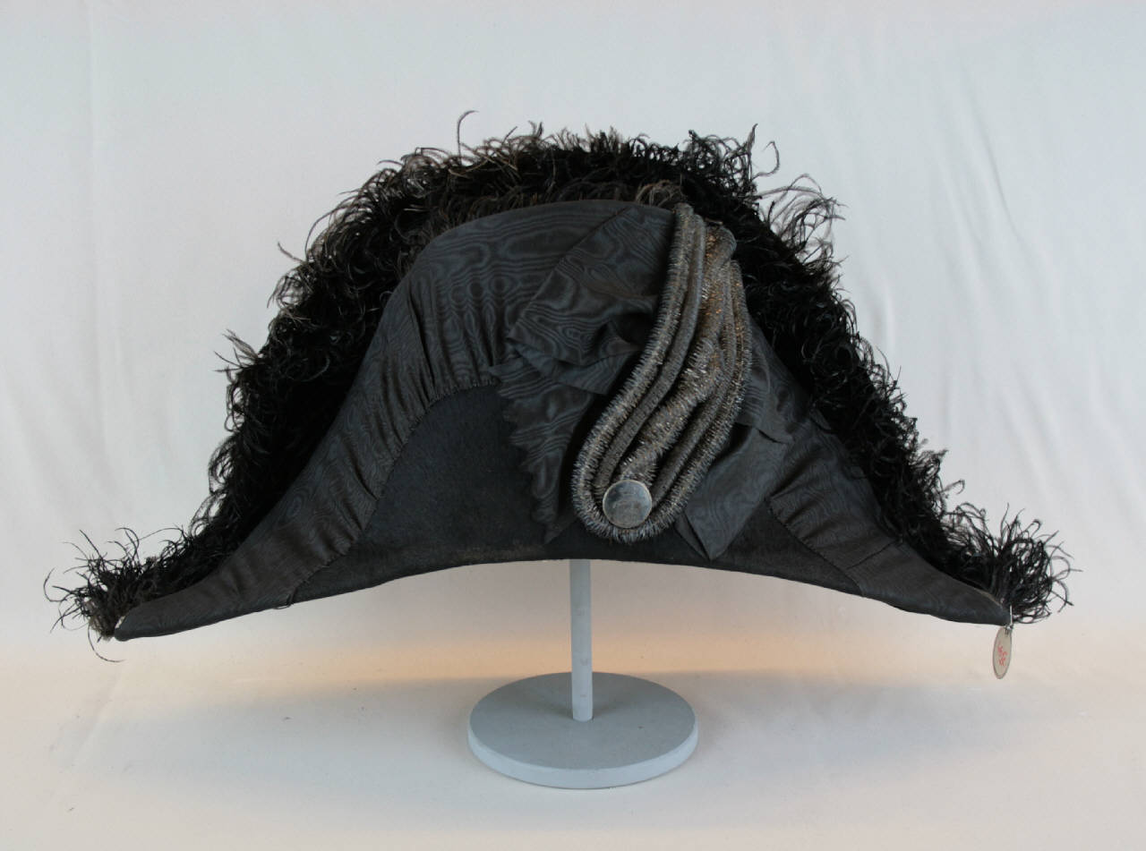 cappello maschile - manifattura italiana (prima metà sec. XIX)