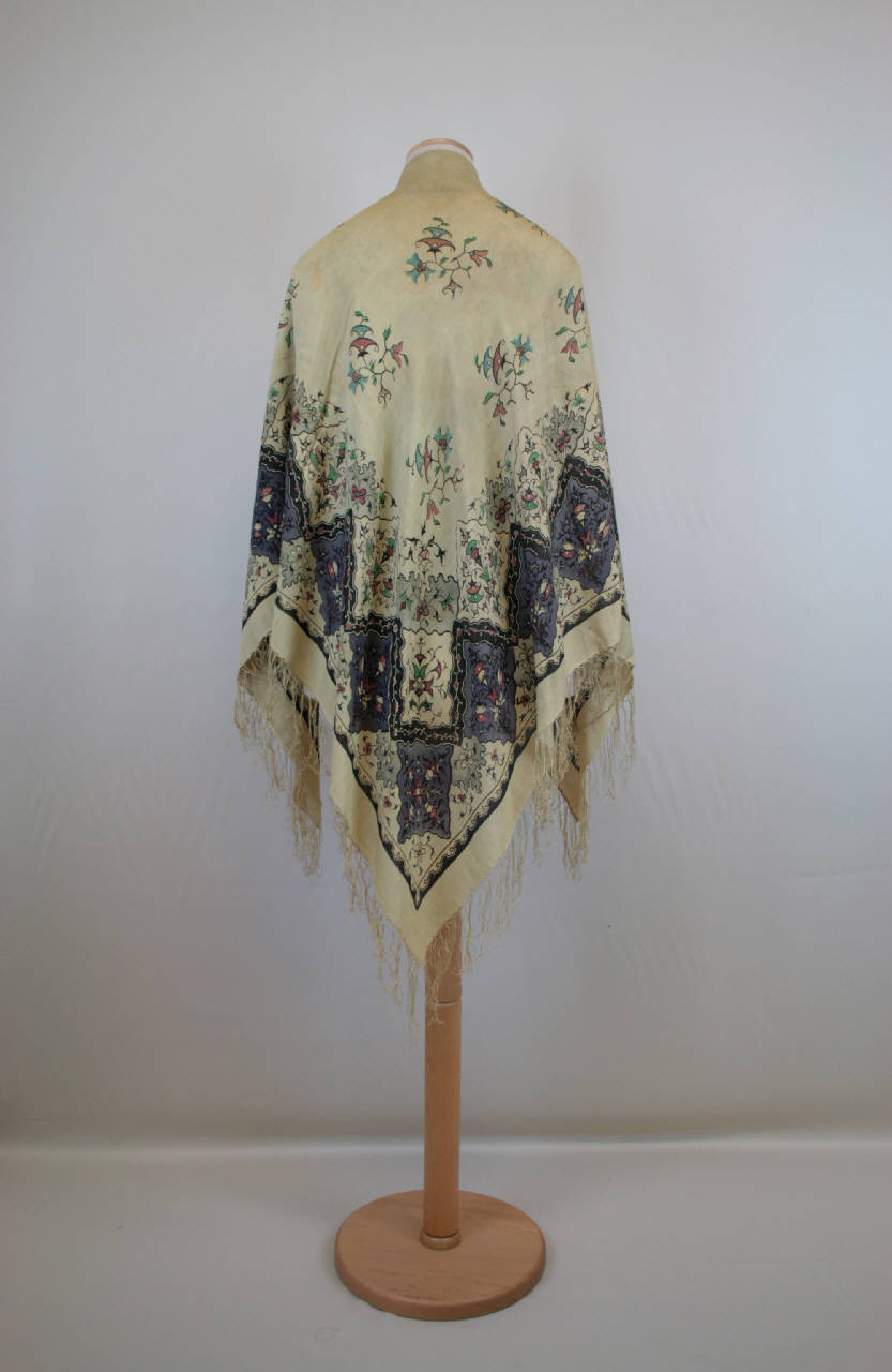 scialle - manifattura italiana (seconda metà sec. XIX)