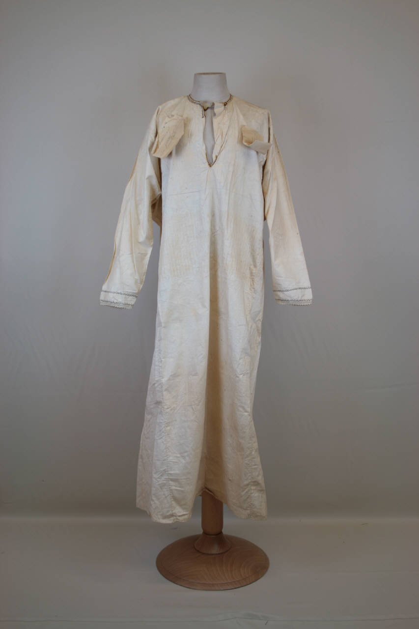 camicia maschile - manifattura italiana (prima metà sec. XVIII)