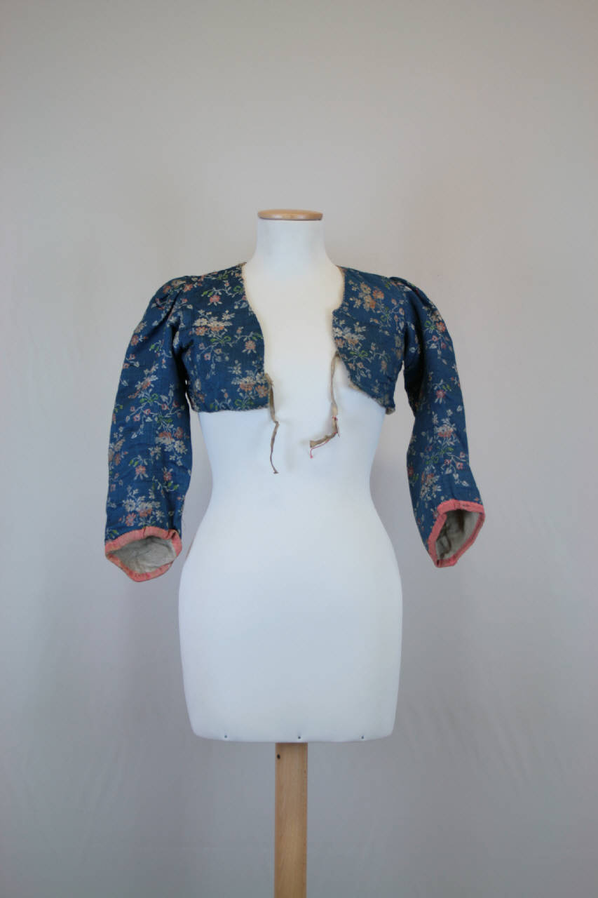 giacca femminile - manifattura italiana (seconda metà||primo quarto sec. XVIII||sec. XIX)