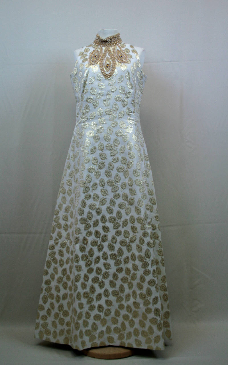 abito femminile - manifattura italiana (terzo quarto sec. XX)