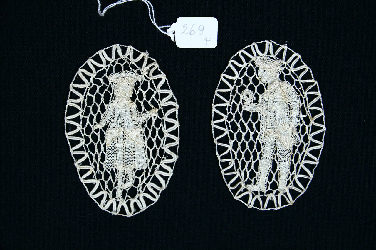 merletto - manifattura italiana (seconda metà sec. XIX)