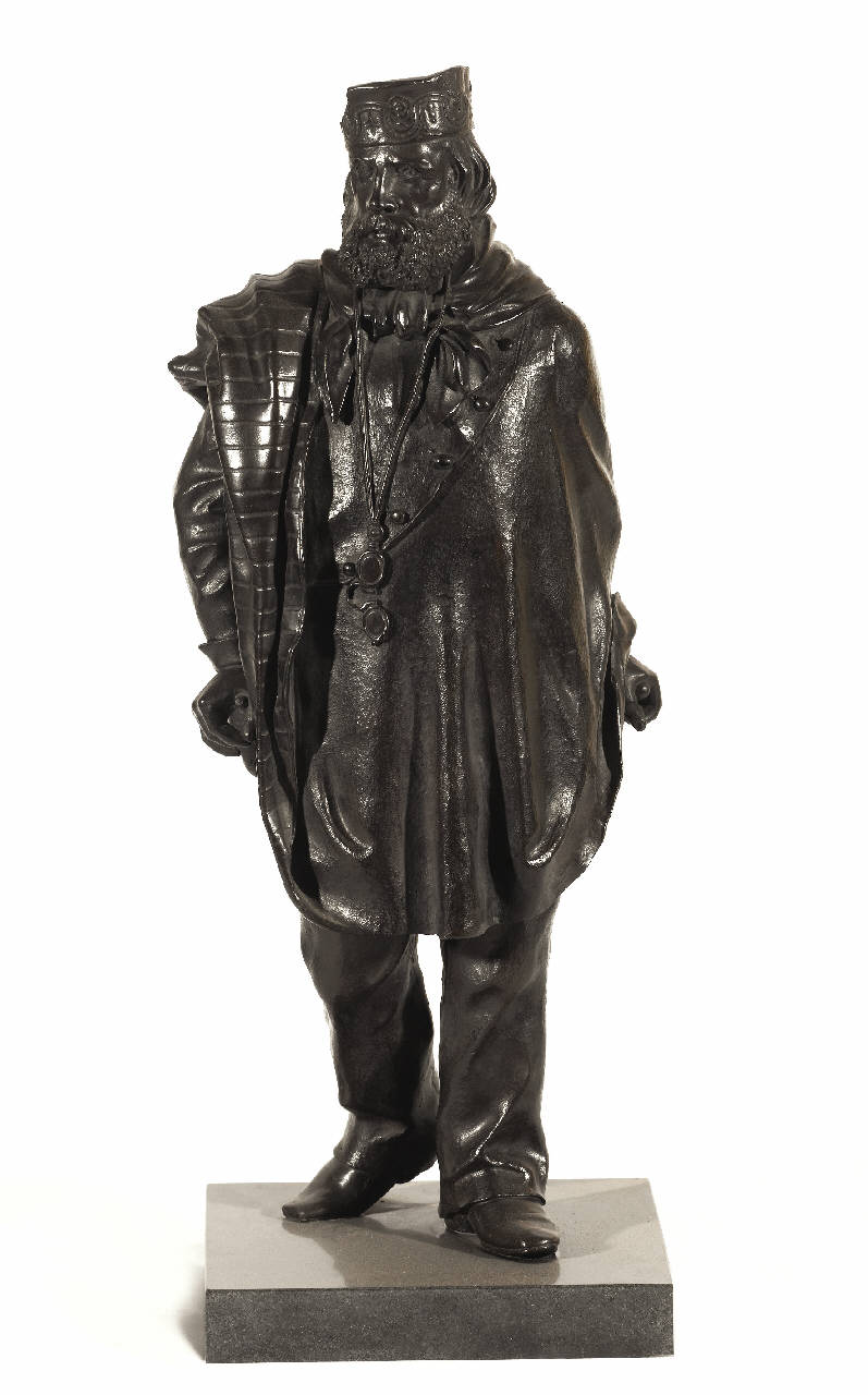Giuseppe Garibaldi, Giuseppe Garibadli, ritratto d'uomo (scultura) di Rosa, Ercole (sec. XIX)