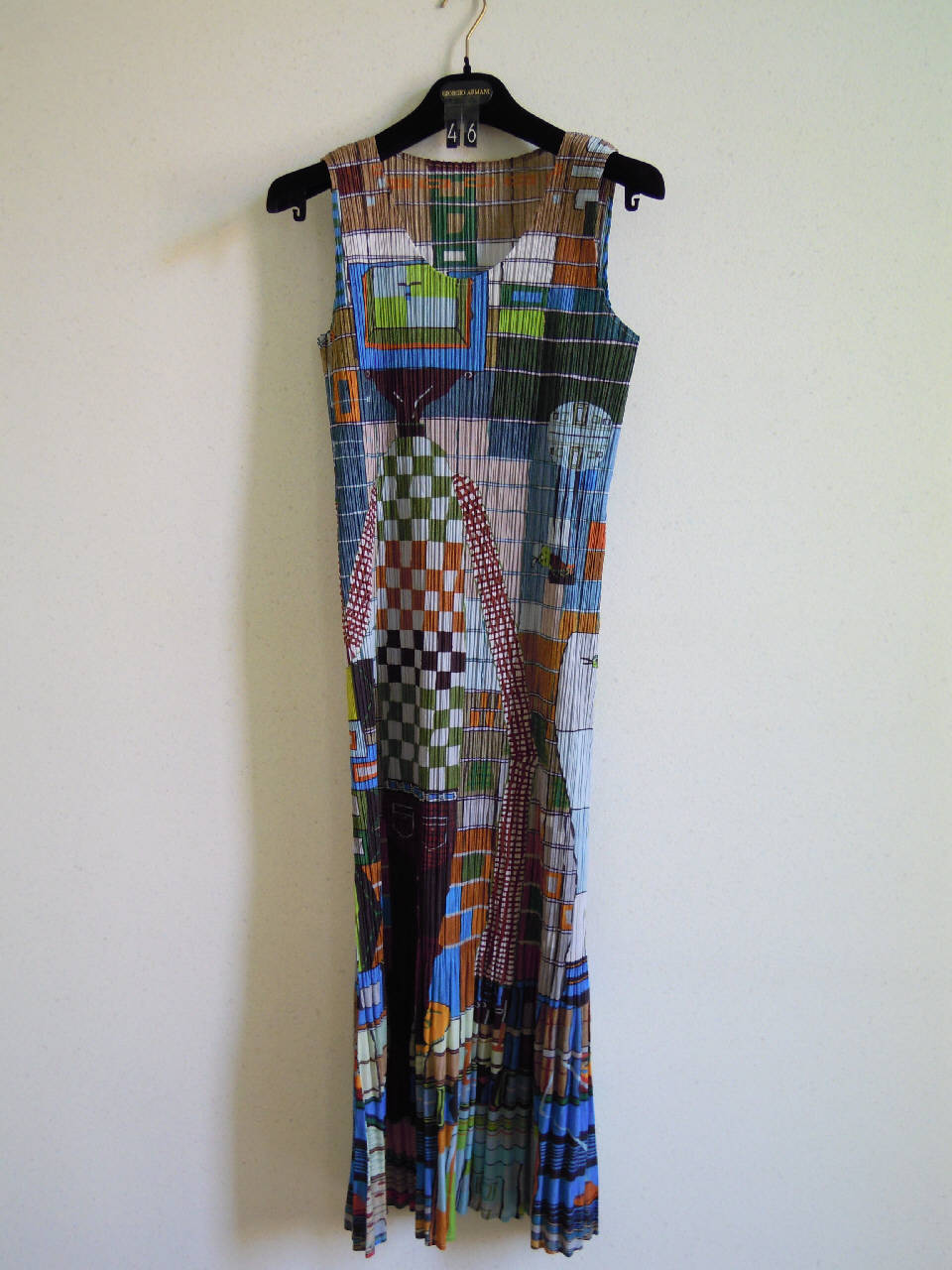 abito femminile di Pleats Please | Issey Miyake (fine/ inizio secc. XX/ XXI)