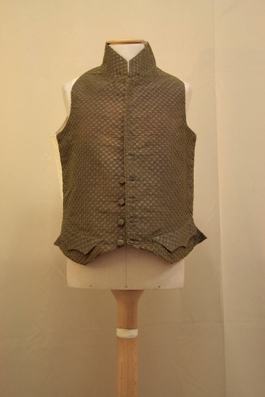 gilè maschile - manifattura Italia settentrionale (inizio||fine sec. XIX||sec. XVIII)