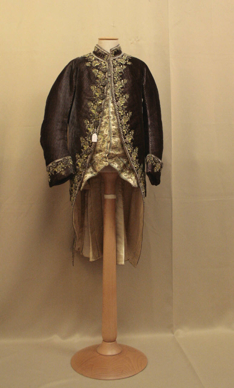 completo maschile - manifattura Italia settentrionale (ultimo quarto||secondo quarto sec. XVIII||sec. XVIII)