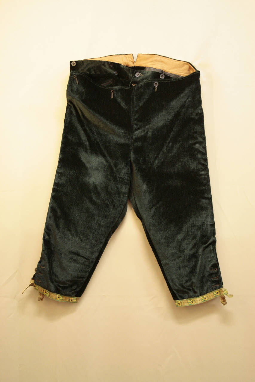 calzoni - manifattura italiana (ultimo quarto secc. XIX/ XX)