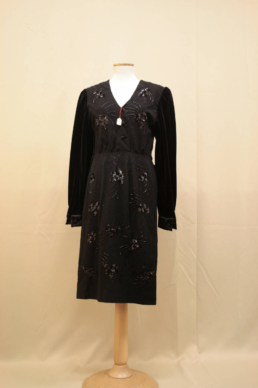 abito femminile - manifattura italiana (metà sec. XX)